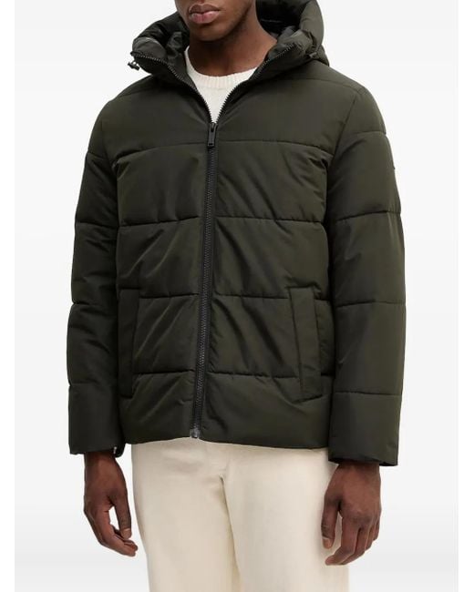 Michael Kors Black Long-Sleeve Padded Jacket for men