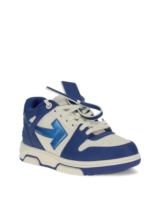 Off-White c/o Virgil Abloh Blue Out Of Office Sneakers for men