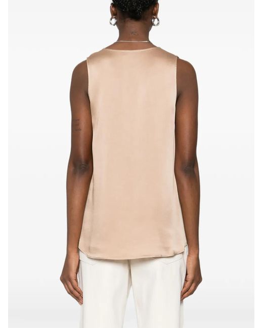 Antonelli Natural Sleeveless Tops