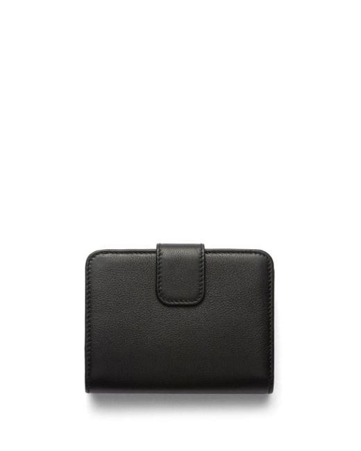 Prada Black Bi-fold Leather Wallet