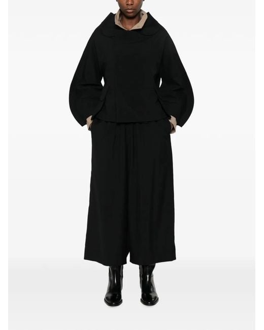 Comme des Garçons Black Balloon-Sleeve Jacket