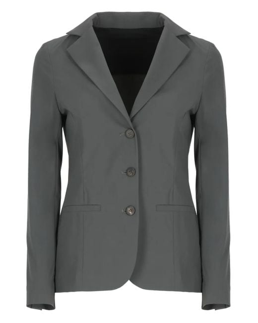 Rrd Blazer Met Enkele Rij Knopen in het Black