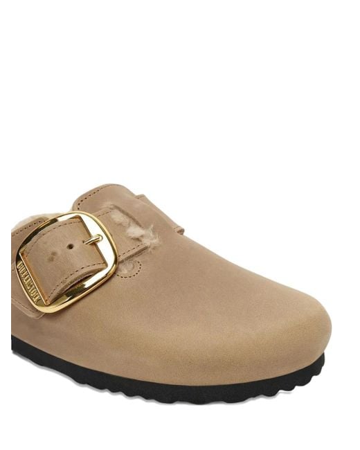 メンズ Birkenstock Boston Suede Mules Brown