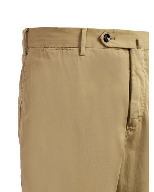 PT Torino Natural Button Trousers for men