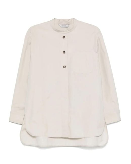 Chemise En Coton Max Mara en coloris White