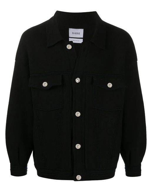 Barrie Denim Jack in het Black voor heren