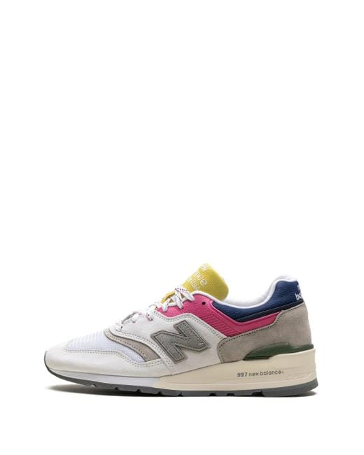 Baskets 997 New Balance pour homme en coloris White
