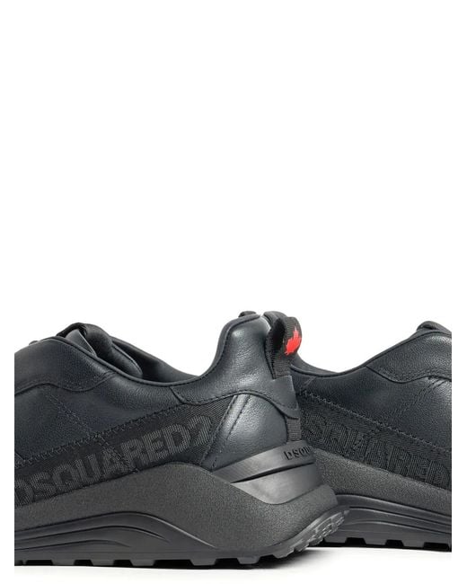DSquared² Black D2 Flow Sneakers for men