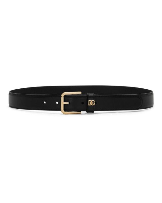 Dolce & Gabbana Black Belts