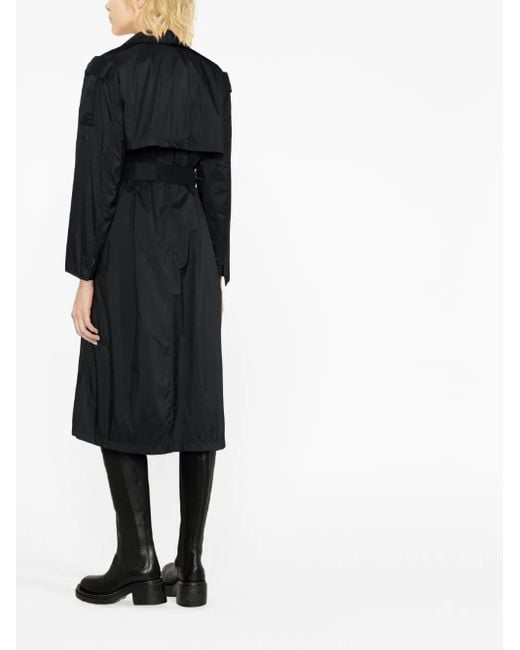 Moncler Trenchcoat in het Black