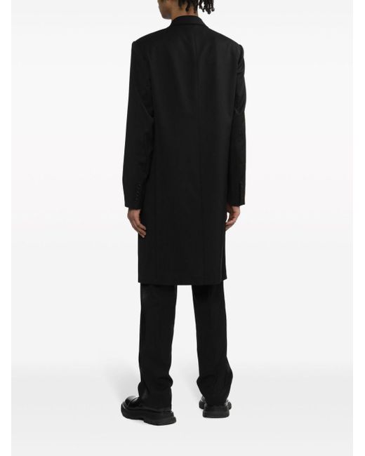 Manteau à rayures Helmut Lang pour homme en coloris Black