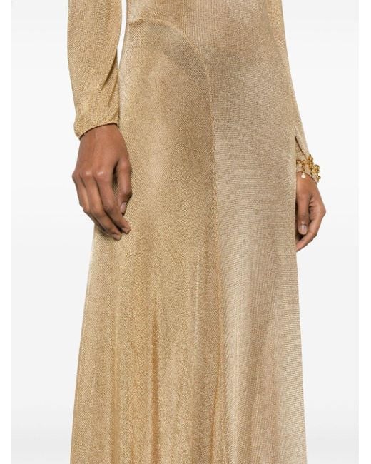 Tom Ford Natural High-neck Gown