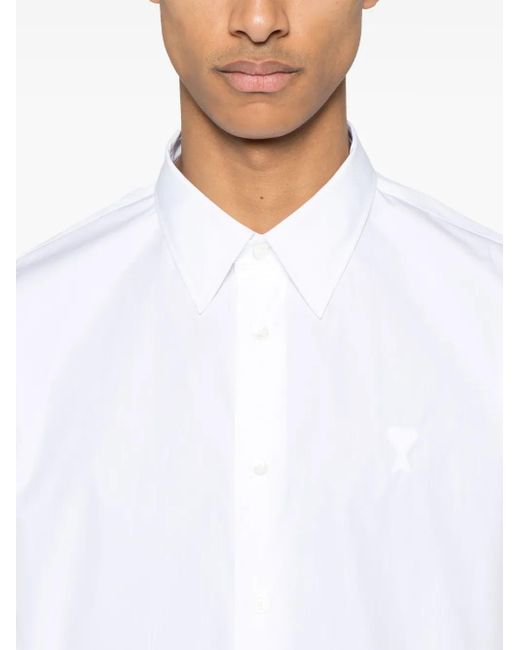Camicia di AMI in White da Uomo