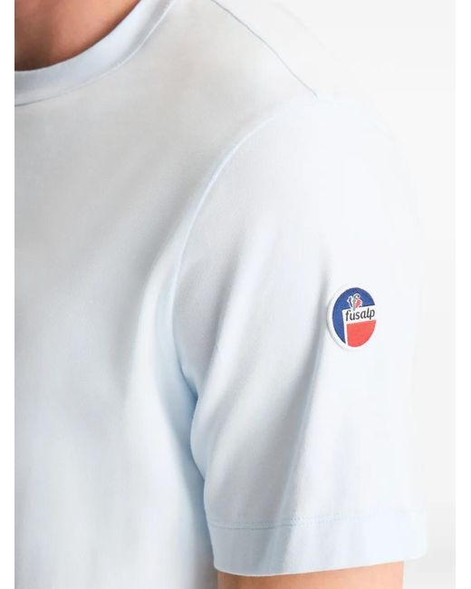 Fusalp Blue Riviere Crew-Neck T-Shirt for men