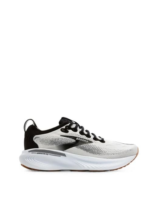 Brooks White Adrenaline Gts 25 Sneakers for men