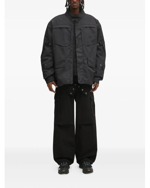 Vetements Black Multi-Pocket Jacket for men