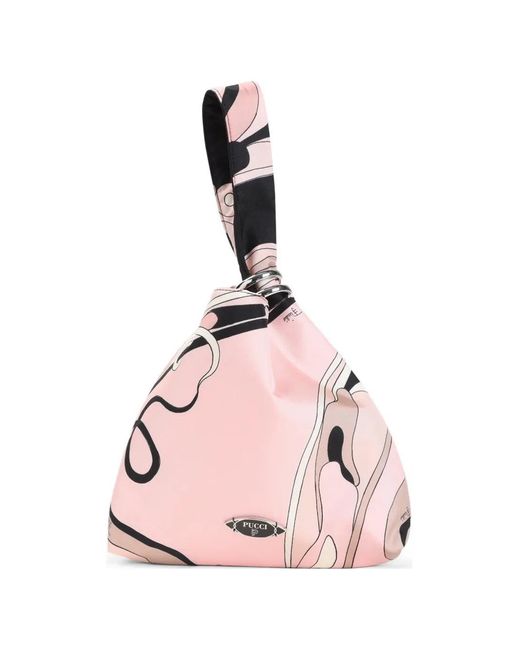【美品】EMILIO PUCCI クラッチバッグ PUCCI Emilio Orchidee クラッチバッグ ピンク | Lyst