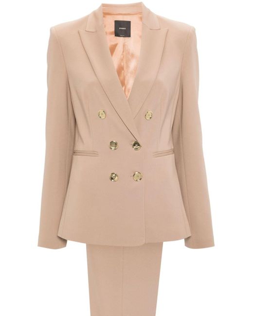 Pinko Natural Double-breasted Suit