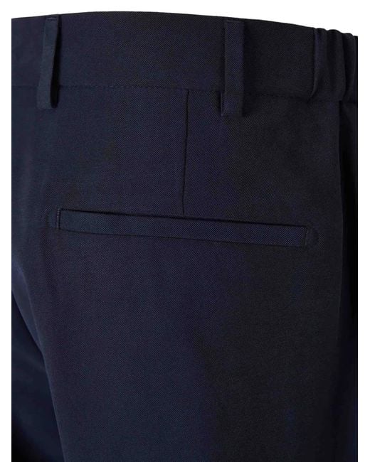 Berwich Blue Lucano Trousers for men