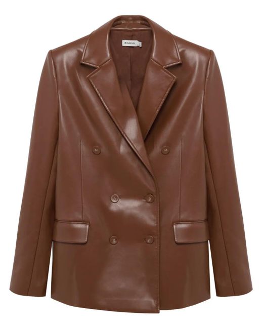 Jonathan Simkhai Brown Becky Blazer