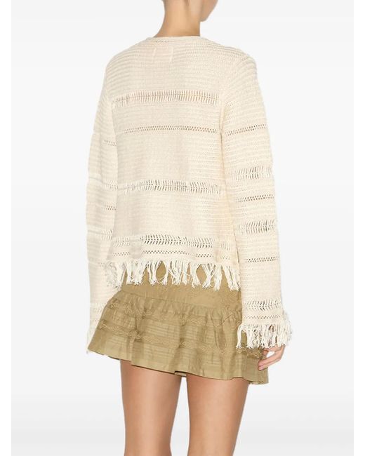 Suéter azilis Isabel Marant de color White