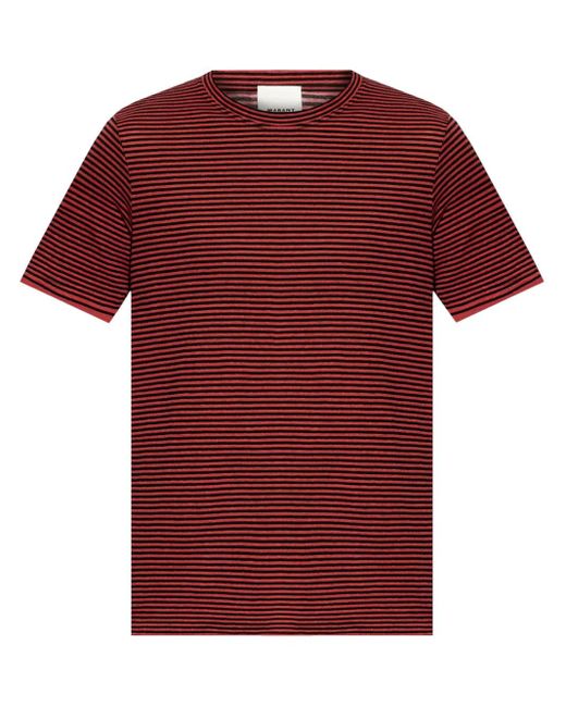 Isabel Marant T-Shirt Leon in Red für Herren