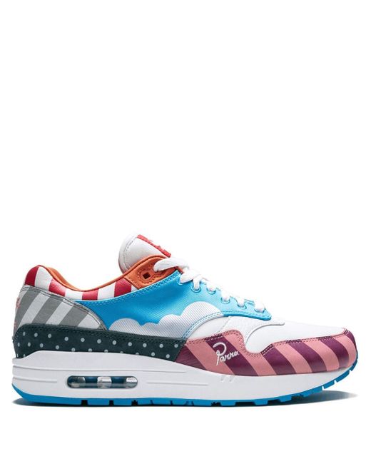 Nike Air Max 1 Parra F&f Sneakers in White for Men | Lyst Australia