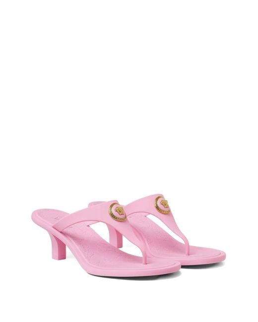 Versace Pink 56Mm Alia Mules