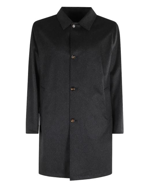 KIRED Black Button-Up Jacket for men