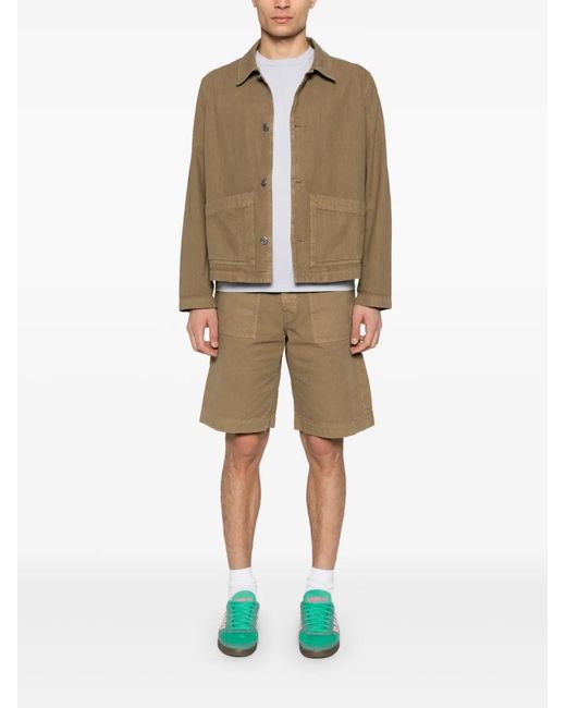sunflower Natural Striped Jacket for men