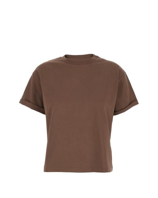 Ba&sh Brown Rosie Short-Sleeve T-Shirt