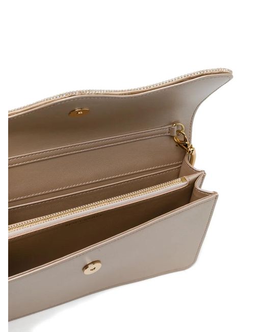 Rene Caovilla White Onda Clutch Bag