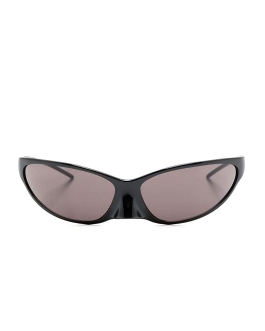 Balenciaga Gray 4g Cat-eye Frame Sunglasses