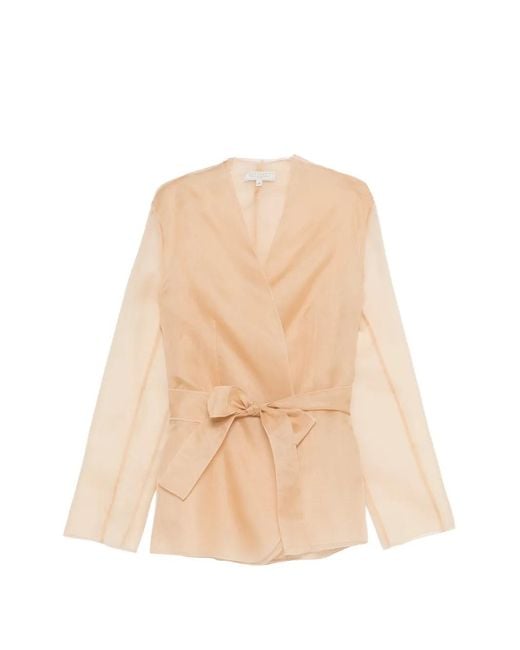 Antonelli Natural Elia Sheer Fitted Jacket
