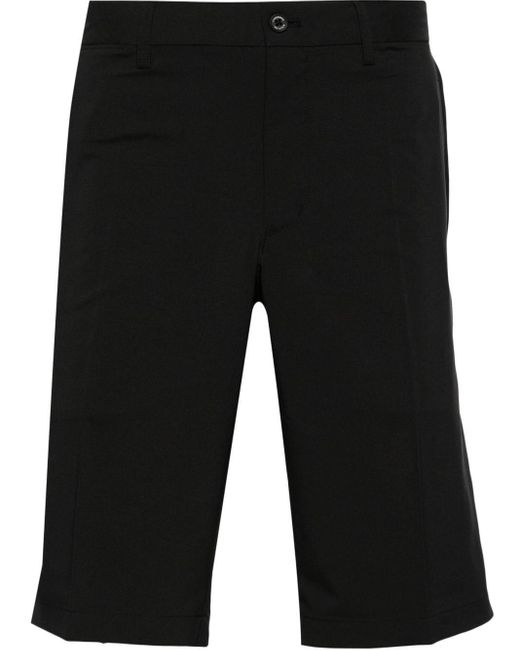 J.Lindeberg Black Somle Chino Shorts for men