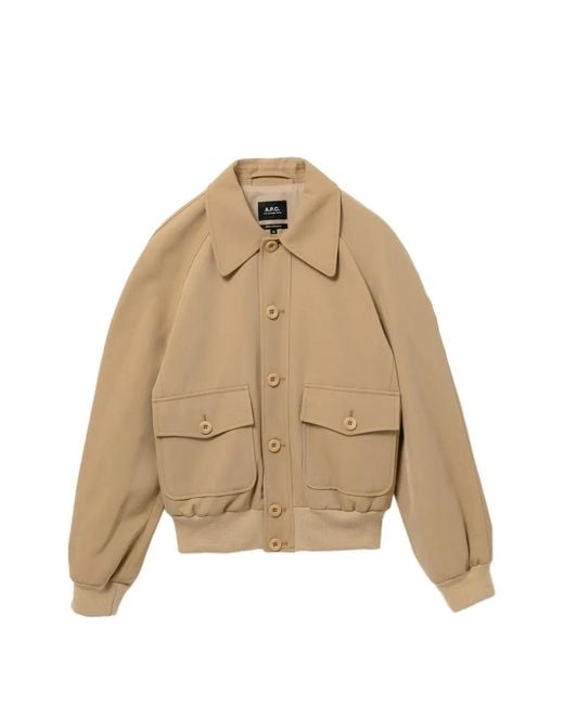 A.P.C. Manches Jack in het Natural