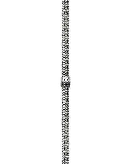 Collana Icon Link di John Hardy in White
