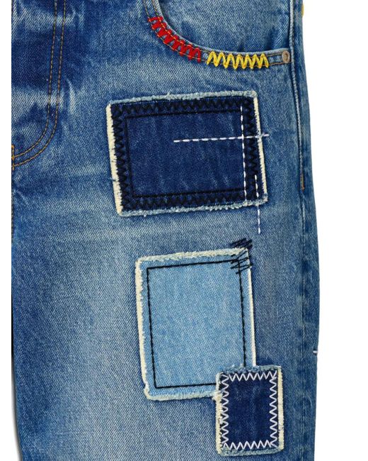 Vaqueros con diseño patchwork Marc Jacobs de color Blue