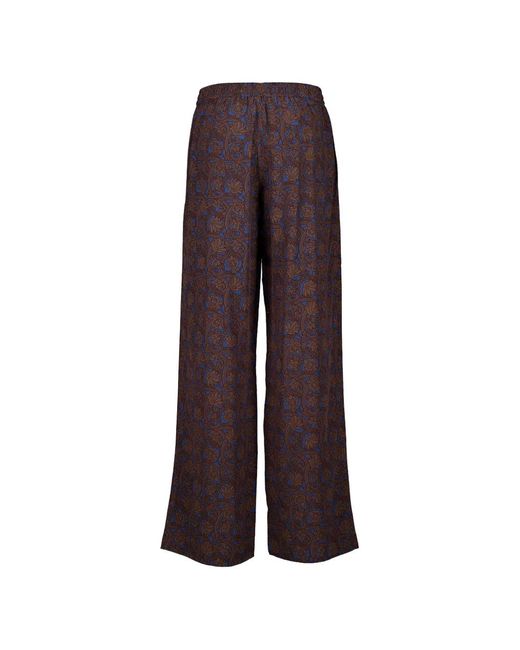 Matteau Purple Drawstring Trousers