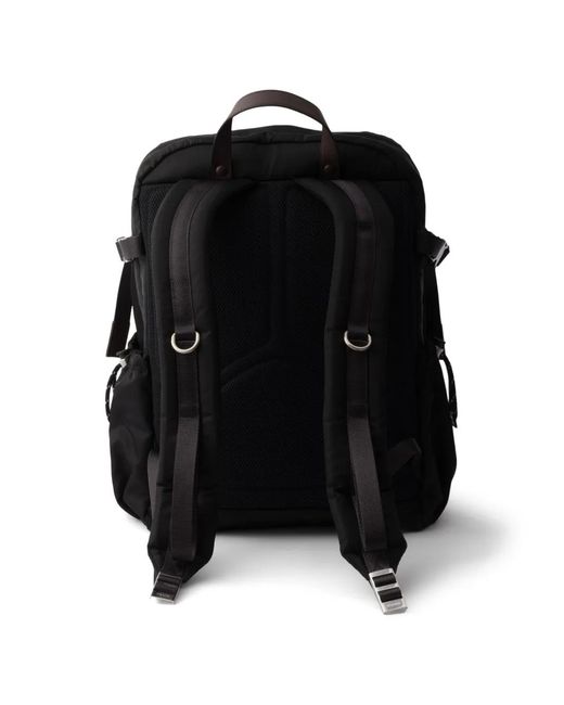 Prada Rucksack mit Kordelzug in Black für Herren