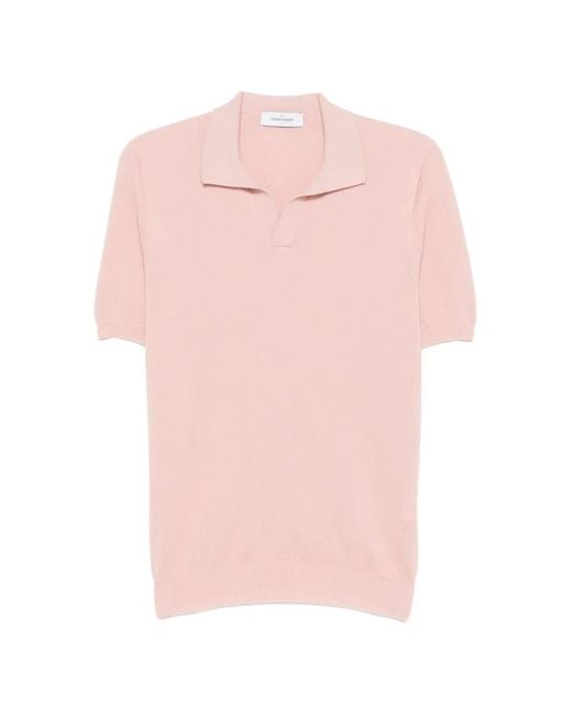 Gran Sasso Pink Short-Sleeve T-Shirt for men