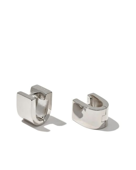 Otiumberg Metallic Eckige Ohrringe