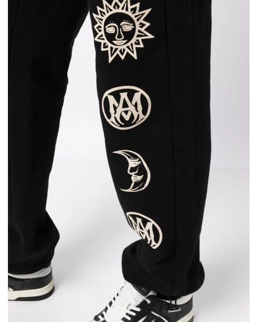 Amiri Hose Mit Grafischem Print in Black für Herren