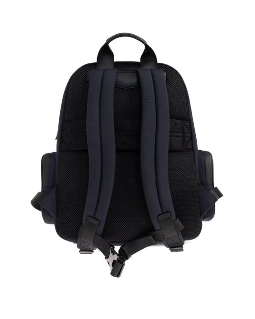 Emporio Armani Blue Travel Backpack for men