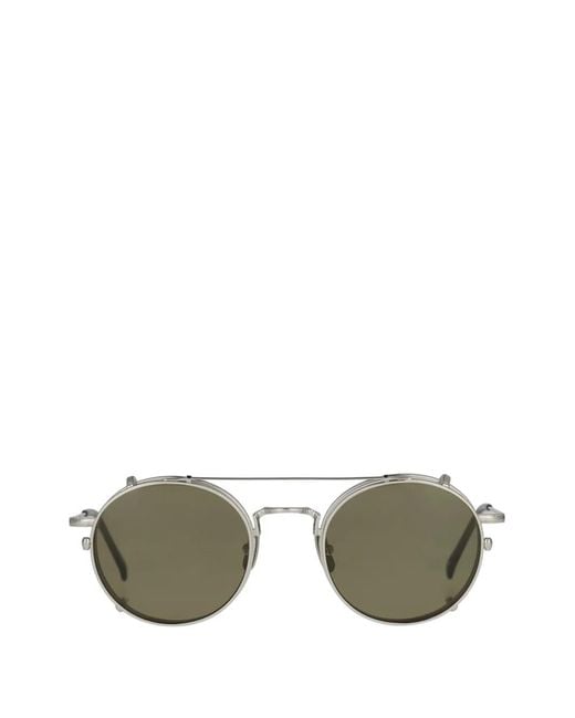 Mykita Green Alister Round-Frame Sunglasses