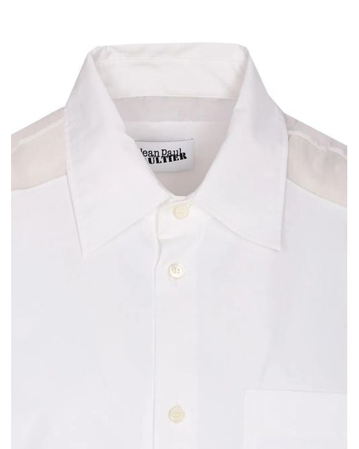 Jean Paul Gaultier White Petit Grand Shirt