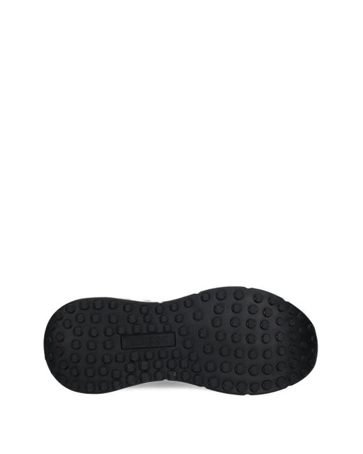 Guess Black Sneakers Mit Logo-Schild