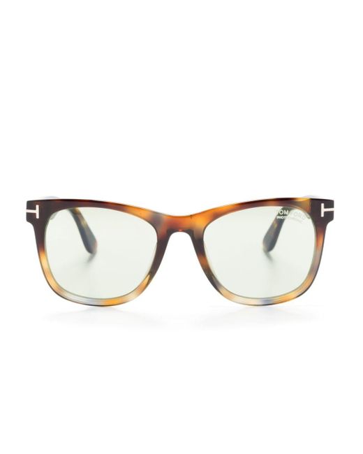 Tom Ford Brown Square-frame Sunglasses for men