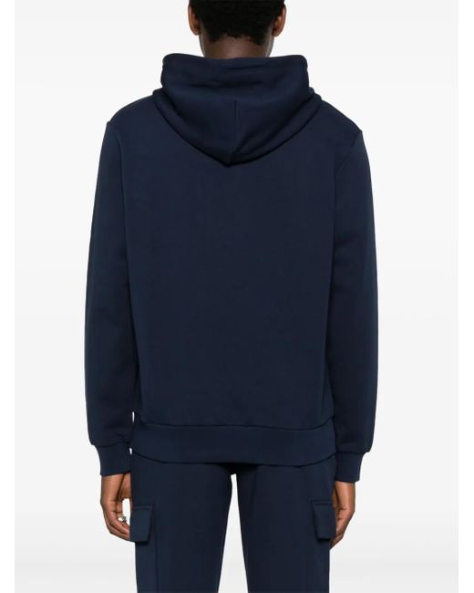 Felpa Con Cappuccio E Logo di Lacoste in Blue da Uomo