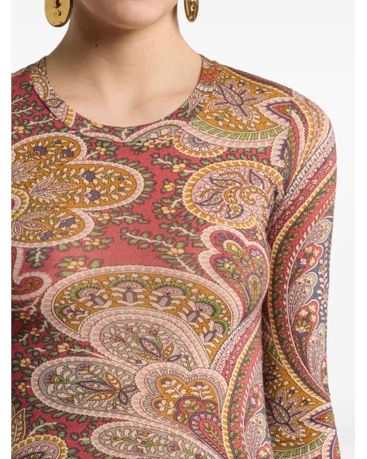 Etro Brown Top Clothing